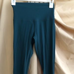 Turquoise Lulu Lemon Align pants, full length!